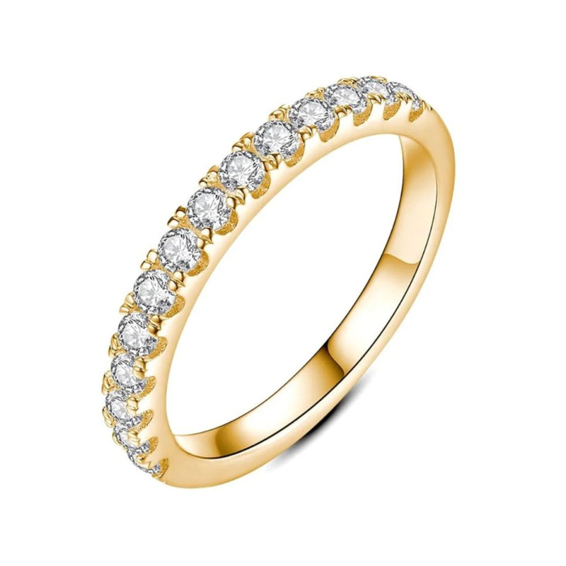 Diamond Embrace - Bague Dorée