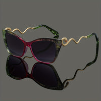 Lunettes cat-eye Serpente Occhi