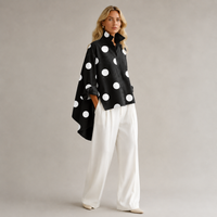 Surchemise en jean à pois Dotty