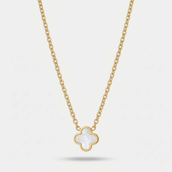 Collier Trèfle Blanc