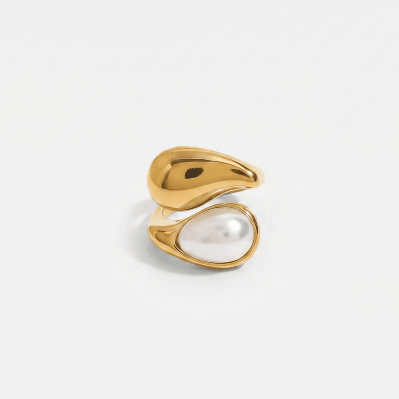 Bague Goutte et Perle