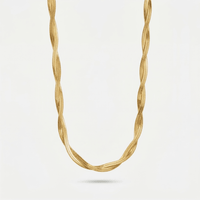 Collier Chaîne Torsadée