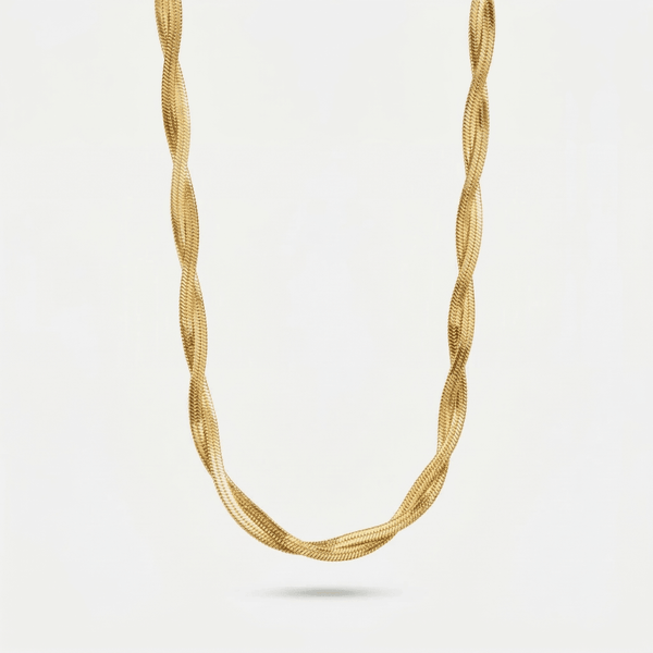 Collier Chaîne Torsadée