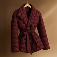 Veste croisée matelassée Mara