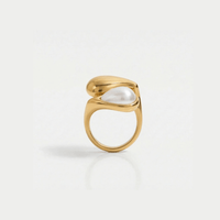 Bague Goutte et Perle