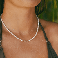 Collier ras-de-cou Perles Fines