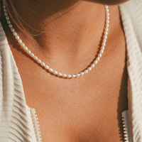 Collier ras-de-cou Perles Fines