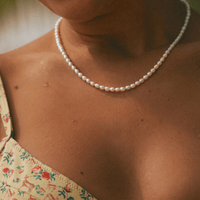 Collier ras-de-cou Perles Fines