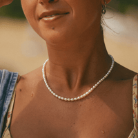 Collier ras-de-cou Perles Fines