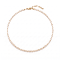 Collier ras-de-cou Perles Fines