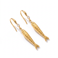 Boucles d'oreilles Poisson