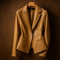 Blazer en cuir Elena