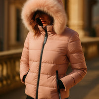 Veste matelassée à capuche Lucia