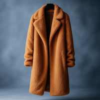 Manteau en laine peluche Alessia