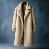 Manteau en laine peluche Alessia
