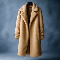 Manteau en laine peluche Alessia