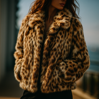 Veste en fausse fourrure Alessia