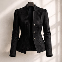 Blazer cintré texturé Bianca