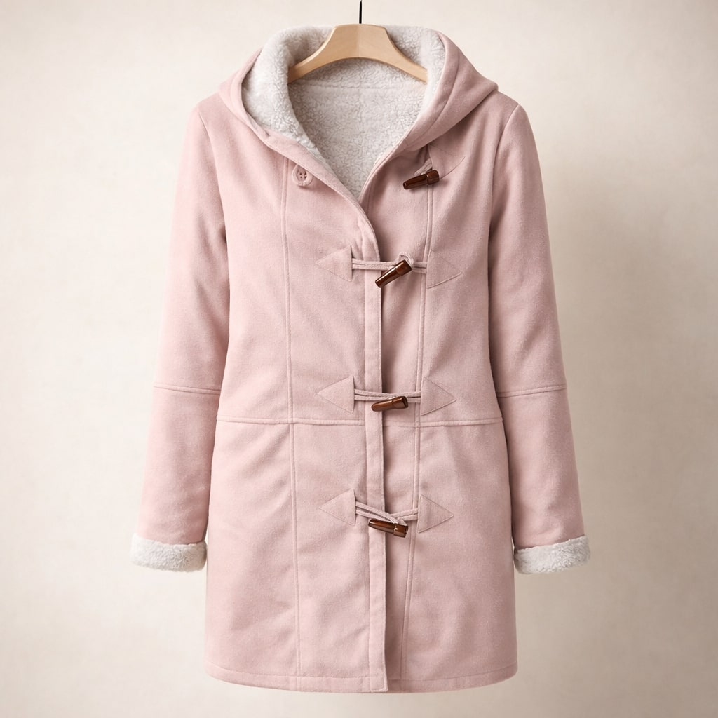 Manteau en coton à capuche Clara