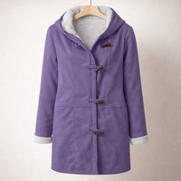 Manteau en coton à capuche Clara
