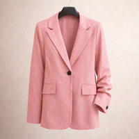 Blazer cintré à bouton unique Elena