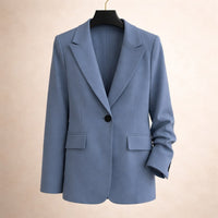 Blazer cintré à bouton unique Elena