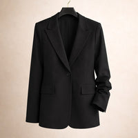 Blazer cintré à bouton unique Elena