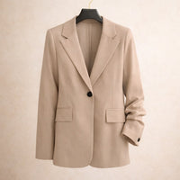 Blazer cintré à bouton unique Elena