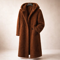 Manteau long à capuche Valentina