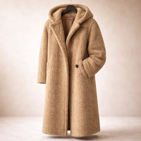 Manteau long à capuche Valentina