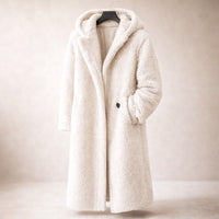 Manteau long à capuche Valentina