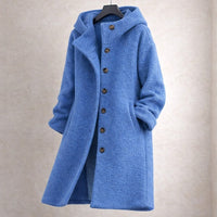 Manteau doux à capuche Rosalia