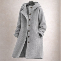 Manteau doux à capuche Rosalia