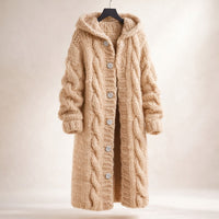 Manteau cardigan en maille Gianna