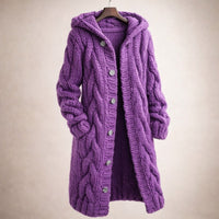 Manteau cardigan en maille Gianna