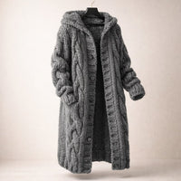 Manteau cardigan en maille Gianna