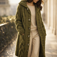 Manteau cardigan en maille Gianna