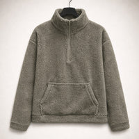Pull texturé demi-zip Elena