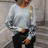 Pull En Tricot Décontracté