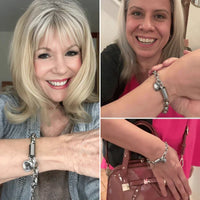 Guadalupe - Bracelet Pendentif Cœur Doré