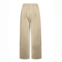 【Coton Et Lin】Pantalon Décontracté Confortable