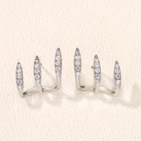 Flora - Boucle d'Oreille Triple Élégante