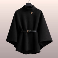 Veste cape ceinturée Valentina
