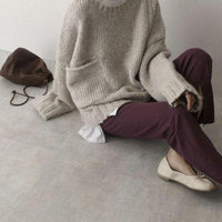 Pull oversize en maille Mira