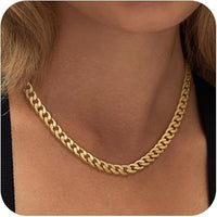 Leonor - Collier Chunky Maille Cubaine