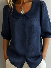 Blouse fleurie Carys à l'élégance naturelle