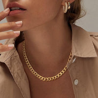 Leonor - Collier Chunky Maille Cubaine