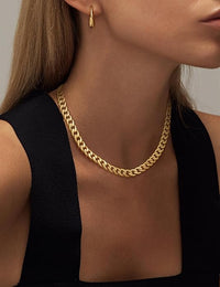 Leonor - Collier Chunky Maille Cubaine