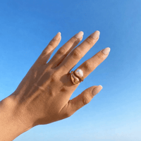 Bague Goutte et Perle