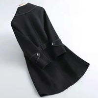 Manteau croisé ceinturé Alessandra